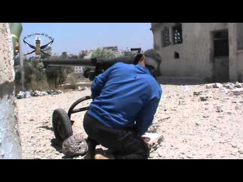 استهداف حاجز حميدة الطاهر في درعا البلد من قبل كتائب أنوار الحق