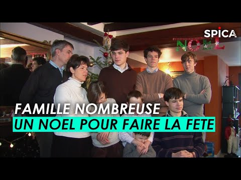 Familles nombreuses, un Noël pour faire la fête