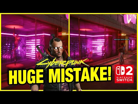 4K Gameplay - Cyberpunk Switch 2, 30fps vs 40fps Modes Compared + More!