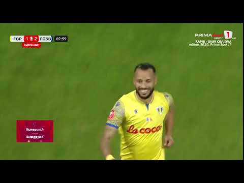 GOOOL! Petrolul–FCSB 1-2. Eurogol Jair! Brazilianul ploieștenilor înscrie direct din lovitură liberă