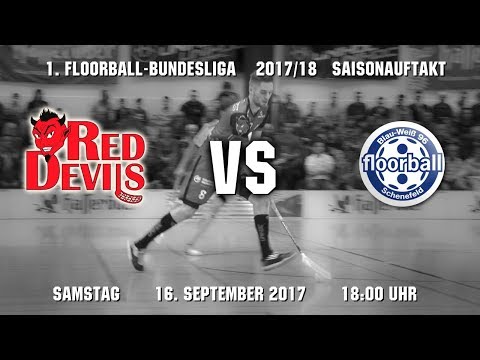 Floorball-Bundesliga 2017/18: Red Devils Wernigerode - Blau-Weiß 96 Schenefeld