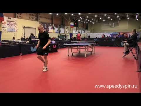 Grebnev-Katsman.Seminale.Russian Junior Table Tennis Championship 2019. FHD.