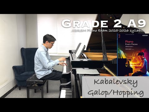 Grade 2 A9 | Kabalevsky - Galop/Hopping (Op.39 No.18) | ABRSM Piano Exam 2025-2026 | Stephen Fung 🎹