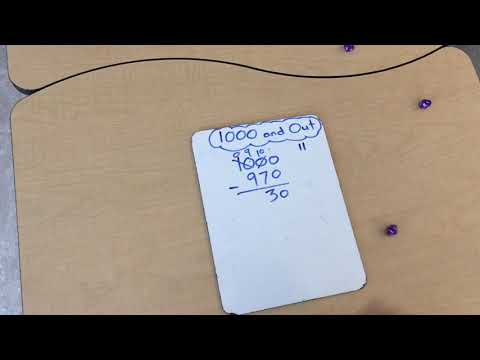1000 & Out Subtraction Game