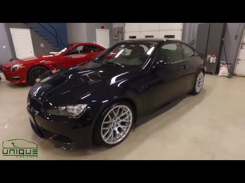BMW M3 Two-Step Paint Correction By Unique Car Care - Boston Massachusetts