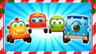 Top-10 de 2025 dos carrinhos Mocas! Desenho animado infantil dos carrinhos monstros