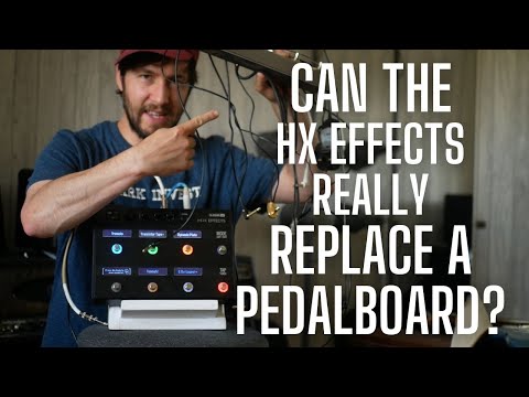 Can the HX Effects REPLACE a PedalBoard?