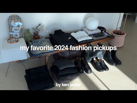 my favorite 2024 fashion pickups (margiela, acne studios, chrome hearts, our legacy, vuja de, etc)