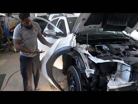 2023 Subaru Outback how to take the fender off