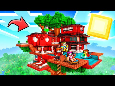 TALCACITY mais nos MAISONS sont des CABANES sur Minecraft !