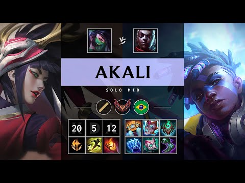 Akali Mid vs Ekko - BR Grandmaster Patch 25.S1.3