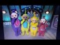 The Teletubbies Walk To The Magic Windmill With T U F F Puppy Title Card Music Musical Playtime 1