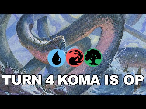 TURN 4 KOMA SNOW DECK - MTG Arena Standard