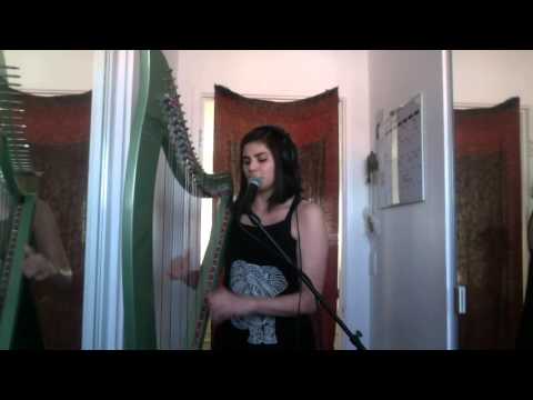 Lana Del Rey- Young and Beautiful (electric harp cover)