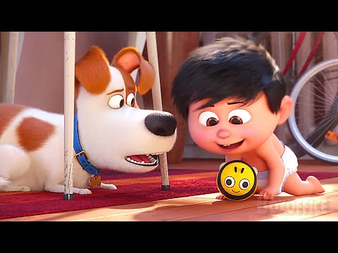 ALL the CUTEST Moments from The Secret life of Pets Movies 💗 ⚡ 4K