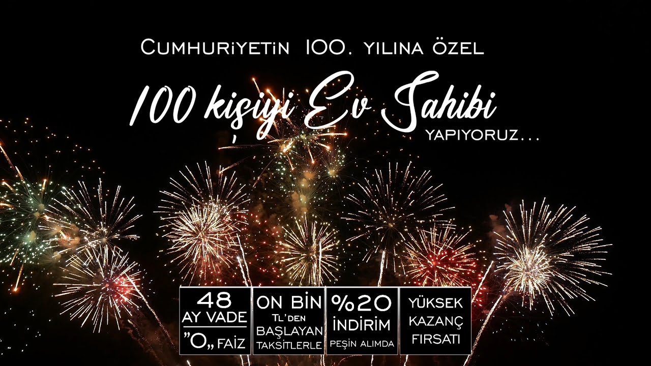 ÇORLU - GÜMÜŞ İNŞAAT -100. YIL LANSMAN KAMPANYASI FİLMİ - 4K