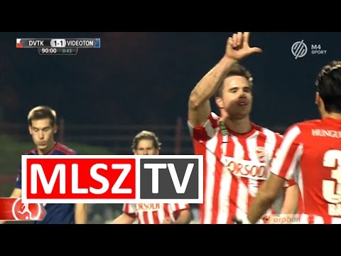 Novothny Soma gólja a a DVTK-Videoton FC mérkőzésen