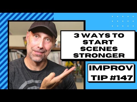 Mastering Scene Starters in Improv