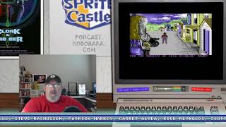 Sprite Castle Plays Law of the West (Commodore 64)
