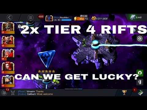 Marvel: Contest Of Champions - 2x Tier 4 Dimensional RIFTS!