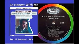 Bobby Darin - Be Honest With Me &#39;Vinyl&#39;