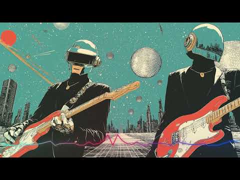 Daft Punk Radiowave Universe🪩🤖 | Chill Disco, Synthwave, Electronic Funk, House Playlist