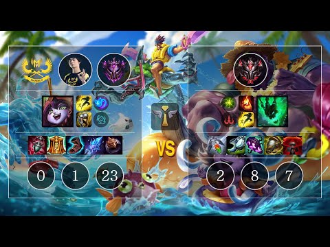 GAM Palette Lulu vs Thresh Sup - KR Patch 10.13