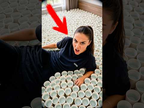 1000 СТАКАНОВ vs ЖЕНА!? 😱