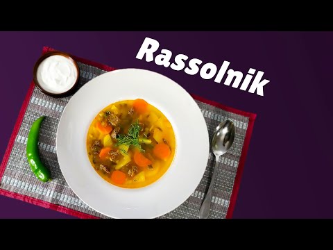 Rassolnik Soup (Russian Soup Recipes!)