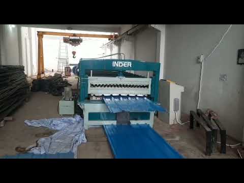 Color Coated Roofing Sheet Making Machine