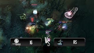 Team fight by RStars vs iG  @ WPC ACE