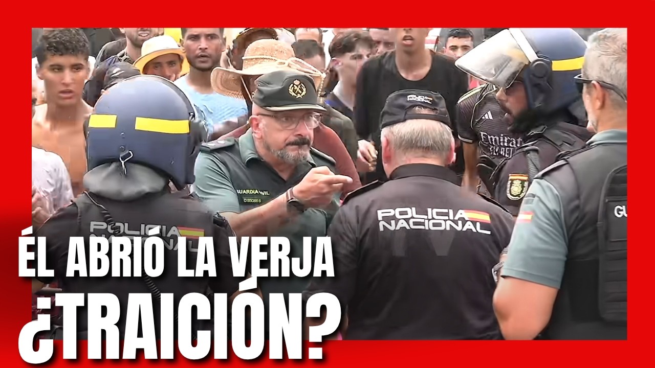 ÉL ABRIÓ LA VERJA. TENIENTE CORONEL LOBO: ¿TRAICIÓN? #ceuta #marruecos #ceutacrisis #guardiacivil