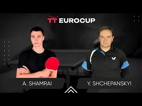 16:45 Andrii Shamrai - Yurii Shchepanskyi 15.04.2024 TTEuro.Cup Ukraine Elite. TABLE 3