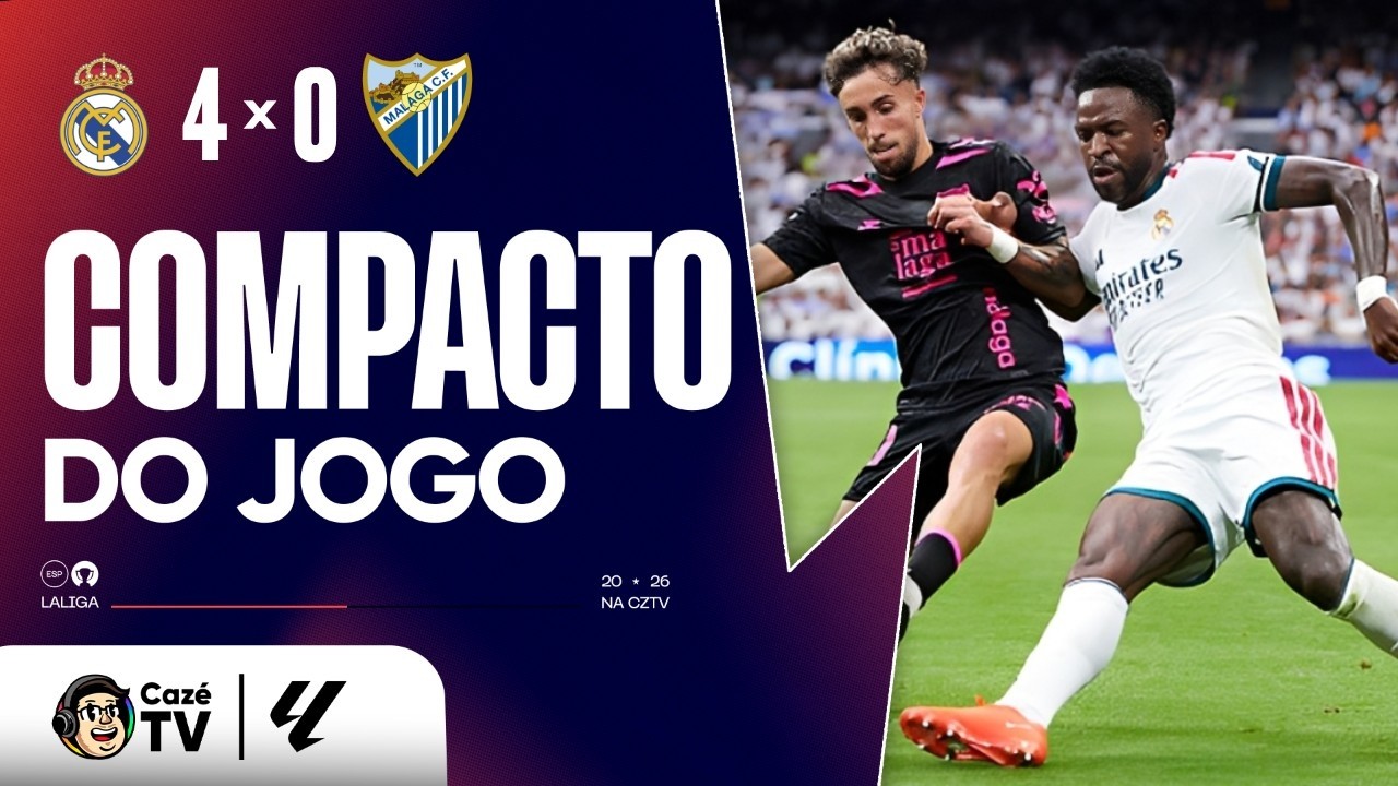 COMPACTO: REAL MADRID X MÁLAGA | LALIGA 26/27 | 3ª RODADA