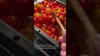 Tomates cherries al horno