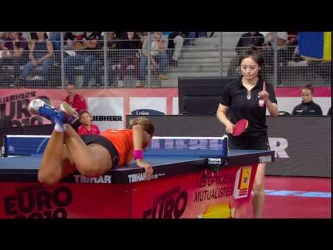 SF | Li Qian (POL) vs Elizabeta Samara (ROU) | WT | European Championships Highlights