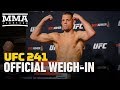 UFC 241 Official Weigh-In Highlights - MMA Fighting