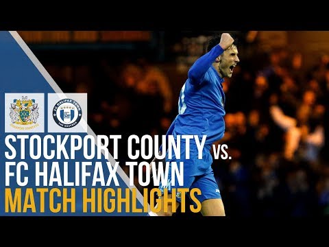 Stockport County Vs FC Halifax Town - Match Highlights - 26.12.2019