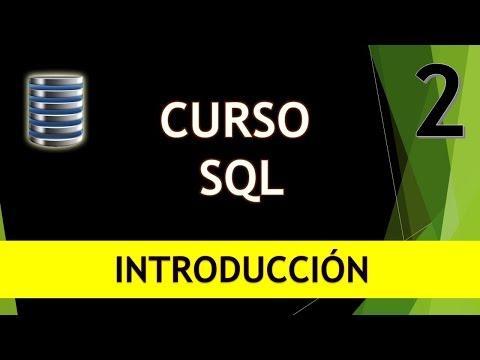 Curso SQL Introducción a SQL Vídeo 2