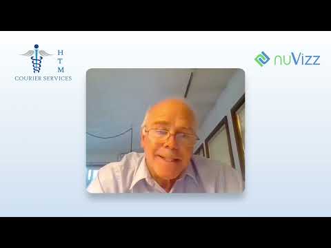 How do HTM Medical Courier Drivers Use nuVizz app to make Accurate On Time Deliveries