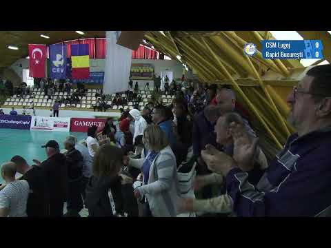 Transmisie LIVE volei feminin! CSM Lugoj - Rapid București