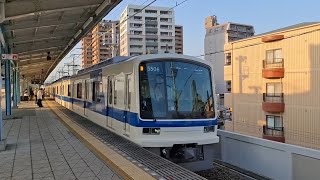 【自動放送更新前】南海泉北線のレア行先「光明池行き」 深井駅1番線到着から発車まで（発車メロディあり）