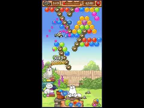 Simon's Cat Pop Time Level 592 - NO BOOSTERS 😺 | SKILLGAMING ✔️