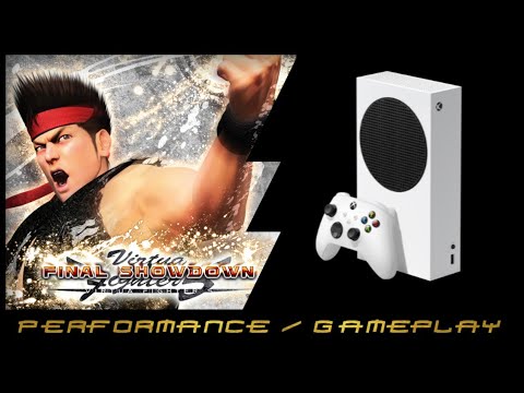Xbox Series S | Virtua Fighter 5 Final Showdown | Performance / Gameplay