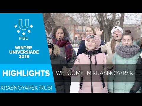 Welcome for the 29th WU 2019, Krasnoyarsk.❄️