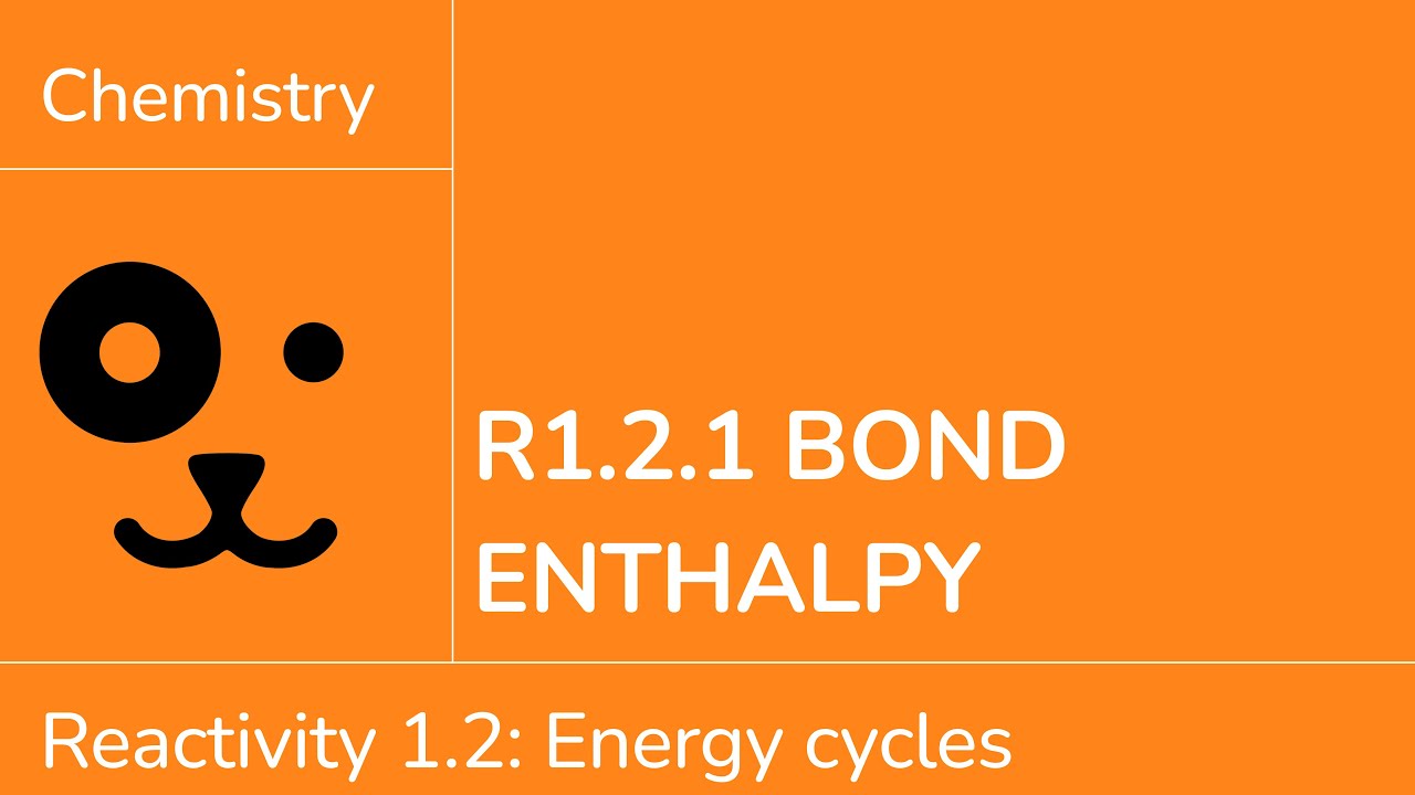 Reactivity 1.2.1 Bond Enthalpy [IB Chemistry SL/HL]