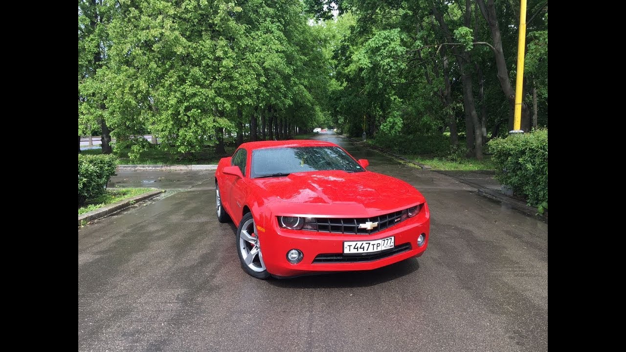 Обзор на Красный Chevrolet Camaro