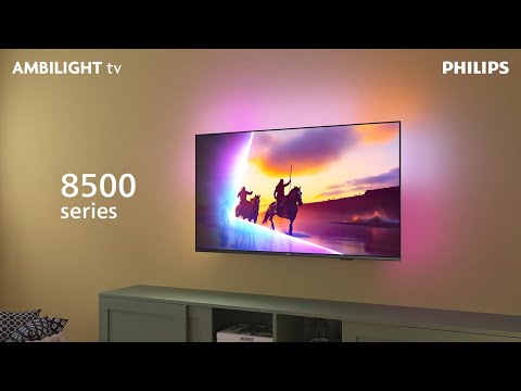 Philips Ambilight TV introduces new 2025 model QLED 8500 series