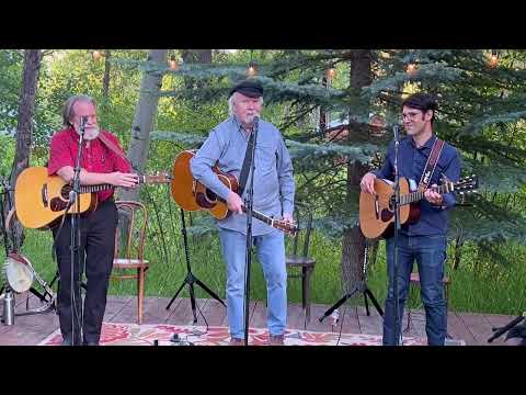Tom Paxton with Daniel Boling and Jackson Emmer 7-2-23 Four Mile Creek