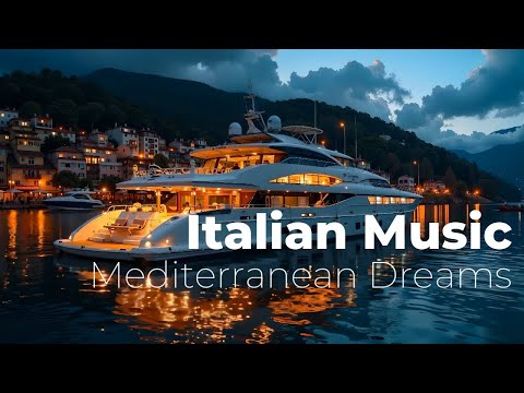 🎶 Italian & Mediterranean Music 🎶 | 3+ Hours of Scenic Coastal Italy & Lake Como Bliss 4k